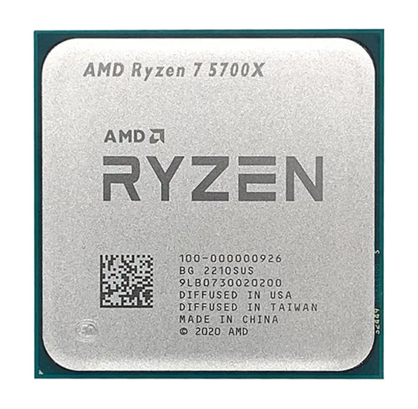 100-100000926WOF - AMD Ryzen 7 5700X 8-Core 4.6GHz 32MB L3 Cache Socket AM4 Processor