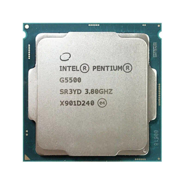 SR3YD - Intel Pentium Gold G5500 Dual-Core 3.80GHz 8GT/s 4MB Cache Processor