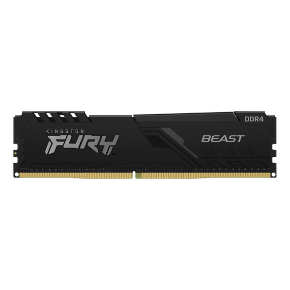 KF432C16BBK2/16 - Kingston Fury Beast 16GB (8GB x2) 3200MHz DDR4 PC4-25600 Non-ECC CL16 288-Pin DIMM 1.35V Single Rank Memory Module