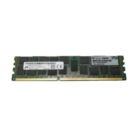 MT36KSF2G72PZ-1G4E1HE - Micron 16GB 1333MHz DDR3 PC3-10600 ECC Registered CL9 240-Pin DIMM 1.35V Low Voltage dual Rank Memory Module