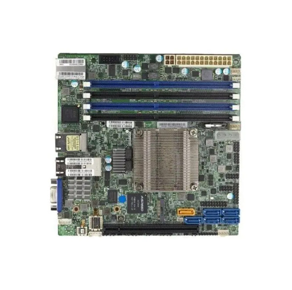 MBD-X10SDV-8C-TLN4F-B - Supermicro Supports Xeon D1541 Single Socket GA1667 DDR4 SATA3 PCI-Express 3.0 x16 M.2 Mini-ITX Server Motherboard