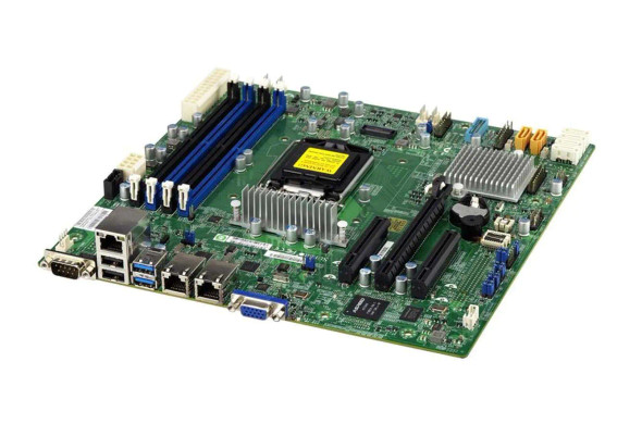 MBD-X11SSL-NF-O - Supermicro Supports Xeon E31200 v6 v5 7th 6th Gene Core i3 Pentium Single Socket LGA1151 DDR4 SATA3 PCI-E 3.0 x8 Micro-ATX Server Motherboard