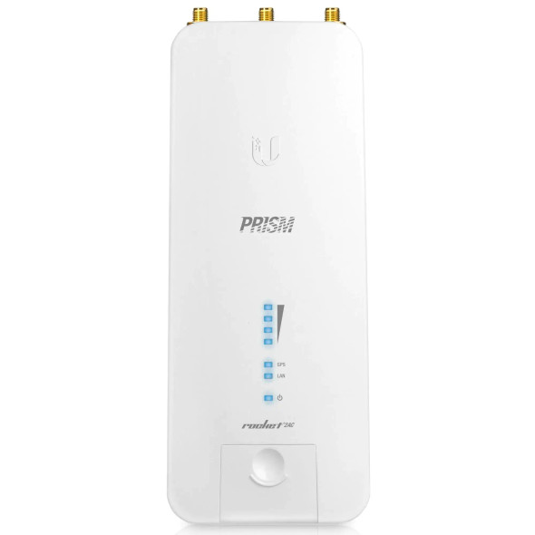R2AC-PRISM - UbiquitiairMAX Rocket Prism 2AC Single Band 2.4GHz Pole-mountable BaseStation