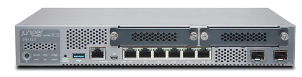 SRX320-SYS-JB-P - Juniper 6-Ports 10/100/1000BASE-T PoE+ Desktop Managed Firewall