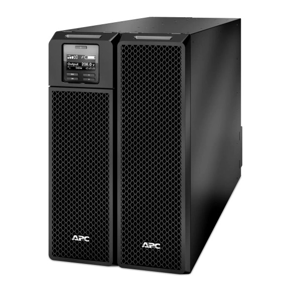 SRT8KXLT-IEC - APC 8000-Watts 8000VA 208V 6x C13 + 4x C19 IEC Outlets Tower Network Card SmartSlot Smart-UPS On-Line