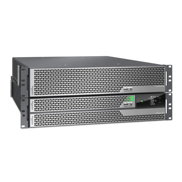 SRTL5KRM2UT-5KRMTF - APC 4900-Watts 5000VA 208V 12x 5-20R + 2x L6-20R + 1x L6-30R NEMA Outlets 4U Rack-mountable Network Card SmartSlot Smart-UPS Ultra
