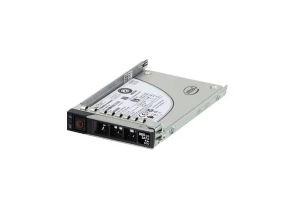 F6H8H - Dell 960GB SATA 6Gb/s 3.5-inch RI Enterprise Solid State Drive (SSD) with Tray for 14g 15g 16g PowerEdge Server