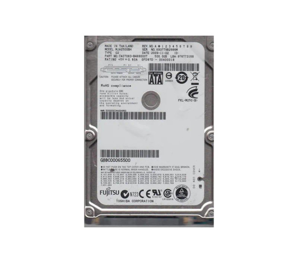 CA07083-B469000T - Fujitsu 500GB 5400RPM SATA 3Gb/s 8MB Cache 2.5-inch Hard Drive