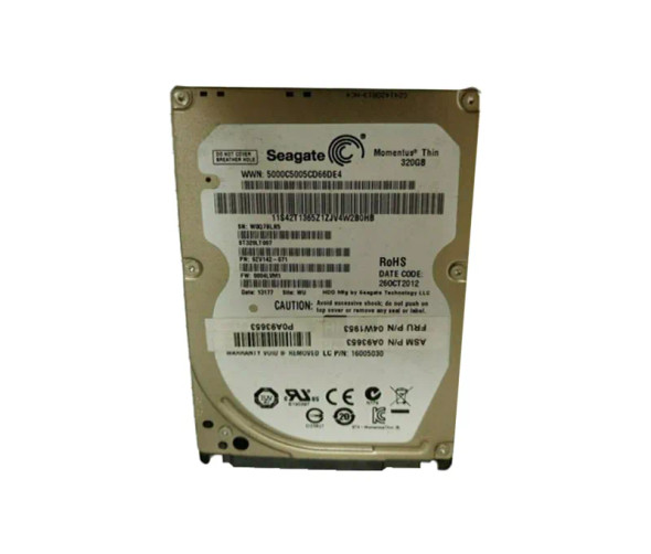 04W1953 - Lenovo 320GB 7200RPM SATA 3Gb/s 16MB Cache 2.5-inch Hard Drive