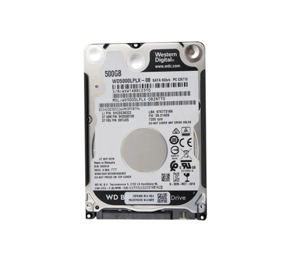 00PA937 - Lenovo 500GB 7200RPM SATA 6Gb/s 32MB Cache 2.5-inch Hard Drive