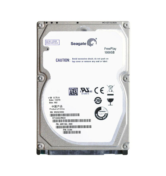 ST1000LM022 - Seagate FreePlay 1TB 5400RPM SATA 3Gb/s 16MB Cache 2.5-inch Hard Drive