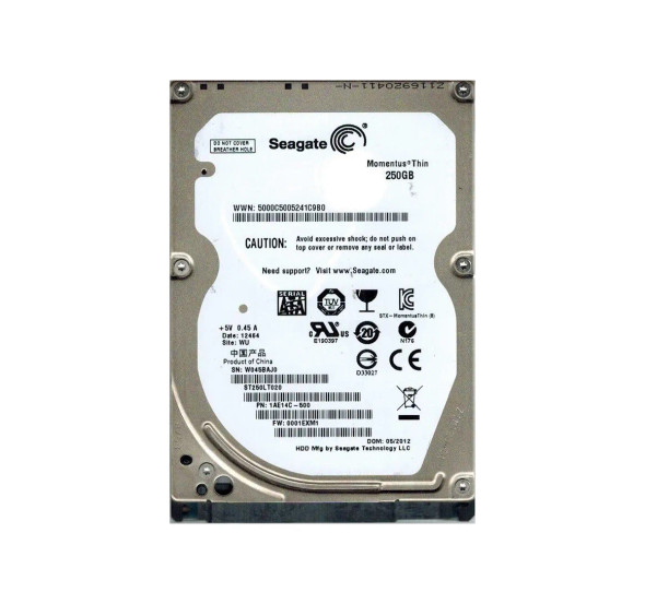 ST250LT020 - Seagate Momentus 5400.6 250GB 5400RPM 16MB Cache SATA 3Gb/s 2.5-inch Hard Drive