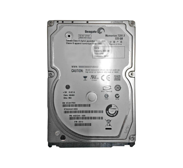 ST9320421ASG - Seagate Momentus 7200.3 320GB 7200RPM SATA 3Gb/s 16MB Cache 2.5-inch Hard Drive