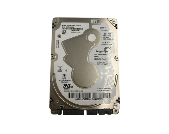 ST500LX012 - Seagate Ultra Mobile SSHD 500GB 5400RPM SATA 6Gb/s 64MB Cache 2.5-inch Hard Drive