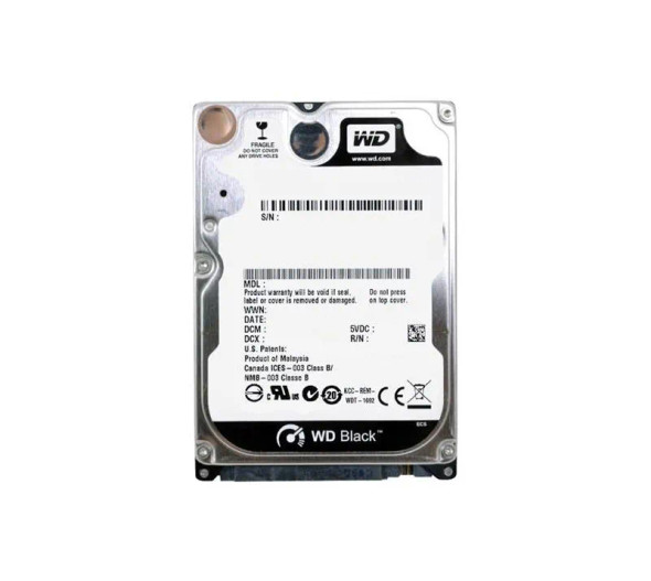 WD7500BPKX-00HPT0 - Western Digital Black 750GB 7200RPM SATA 6Gb/s 16MB Cache 2.5-inch Hard Drive