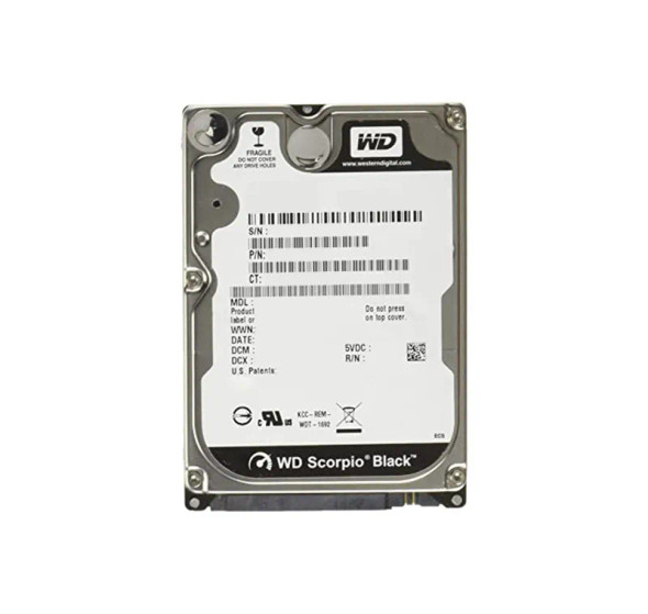 WD320BEKT - Western Digital Scorpio Black 320GB 7200RPM SATA 3Gb/s 16MB Cache 2.5-inch Hard Drive