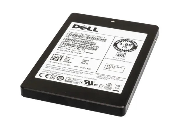 GTYWY - Dell 1.92TB SATA 6Gb/s TLC 2.5-inch Solid State Drive