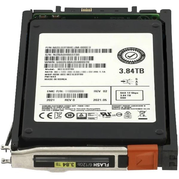 5053723 - EMC 003.84TB SAS 12Gb/s 2.5-inch Solid State Drive with Tray