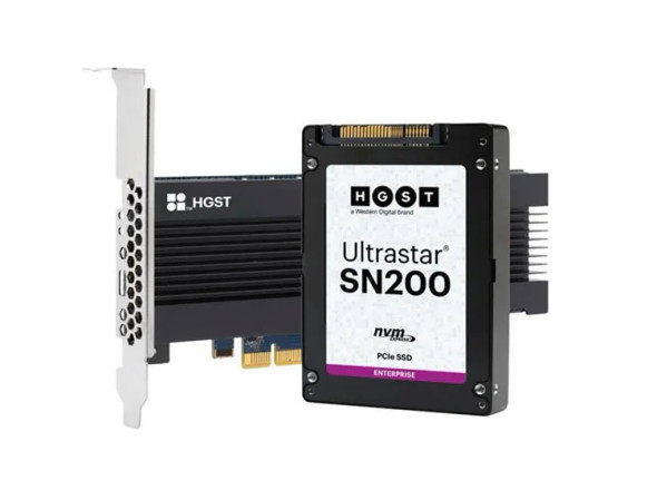 HUSMR7619BDP3Y1 - HGST Ultrastar SN200 Series 1.92TB Multi-Level Cell PCI Express 3.0 x4 NVMe Read Intensive U.2 2.5-inch Solid State Drive
