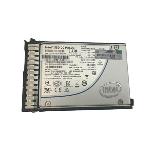 SSDPE2MX012T4P - Intel DC P3500 1.2TB Multi-Level Cell PCI Express 3.0 x4 NVMe U.2 2.5-inch Solid State Drive