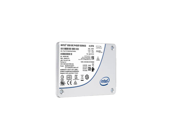 SSDPE7KX040T7 - Intel DC P4501 4TB Triple-Level Cell PCI Express 3.1 x4 NVMe U.2 2.5-inch Solid State Drive