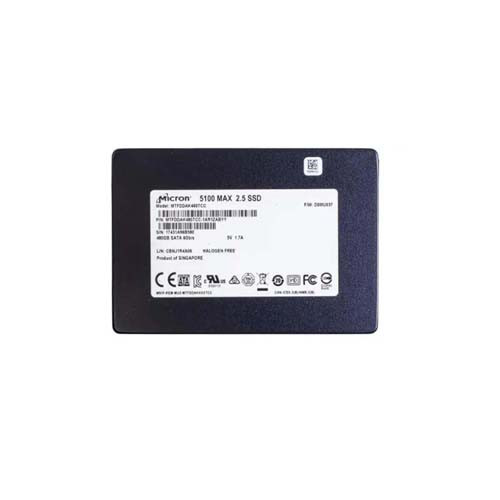 MTFDDAK480TCC-1AR1ZABYY - Micron 480GB SATA 6Gb/s TLC 2.5-inch Solid State Drive