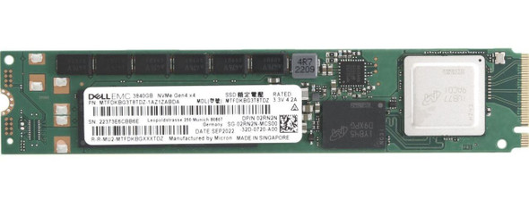 MTFDKBG3T8TDZ-1AZ1ZABDA - Micron 7400 Pro Series 3.84TB Triple-Level Cell PCI Express 4.0 M.2 22110 Solid State Drive Dell Oem