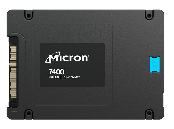 MTFDKCB7T6TFR-1BC1ZA - Micron 7450 PRO 7.68TB PCI-Express 4.0 x4 NVMe 3D NAND TLC U.3 Solid State Drive