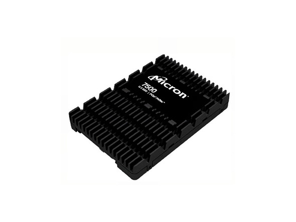 MTFDKCC7T6TGP-1BK1DABYY - Micron 7450 Pro 7.68TB Triple-Level Cell PCI Express NVMe 4.0 U.3 SED 2.5-inch Solid State Drive