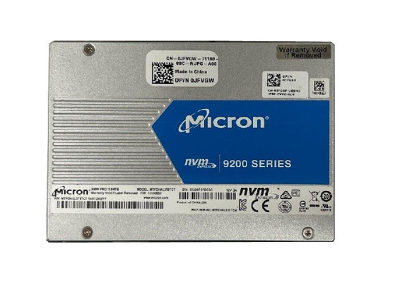 MTFDHAL3T8TCT-1AR1ZABYY - Micron 9200 Pro 3.84TB PCI-Epress 3.0 x4 NVMe TLC U.2 2.5-inch Solid State Drive