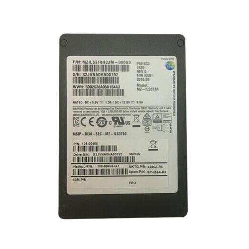 X356A-R6 - NetApp 3.8TB SAS 12Gb/s 2.5-inch Solid State Drive for DS2246 StorageShelf