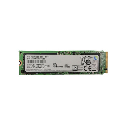 MZ-VPV2560 - Samsung 256GB PCI-Express NVMe 3D NAND MLC M.2 2280 Solid State Drive
