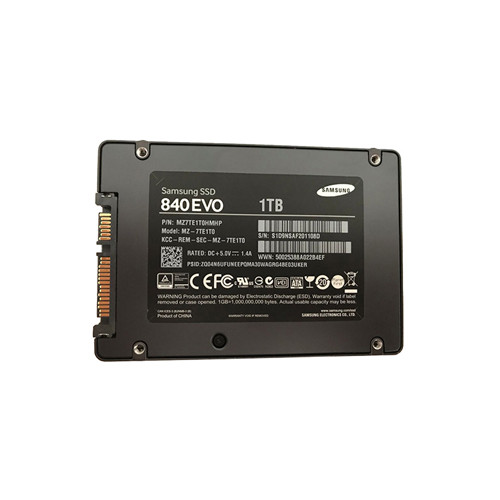 MZ-7TE1T0 - Samsung 840 Evo 1TB SATA 6Gb/s 2D NAND TLC (AES-256) 2.5-inch Solid State Drive