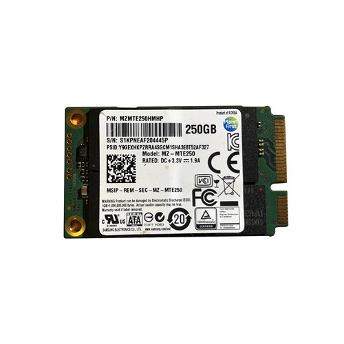 MZ-MTE250 - Samsung 840 Evo 250GB SATA 6Gb/s TLC mSATA Solid State Drive