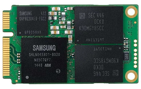 MZ-M5E250BW - Samsung 850 Evo 250GB mSATA SATA 6Gb/s TLC (AES 256-bit / TCG Opal 2.0) Solid State Drive