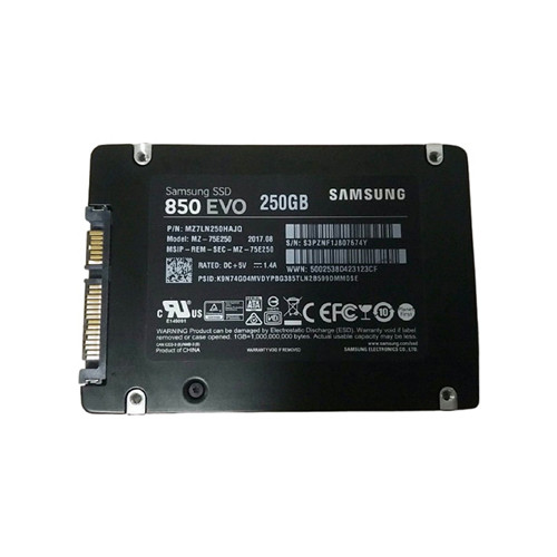MZ-75E250 - Samsung 850 EVO Series 250GB SATA 6Gb/s 3D NAND TLC (AES 256-Bit) 2.5-inch Solid State Drive