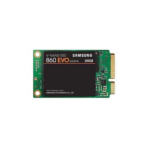 MZ-M6E250BW - Samsung 860 EVO 250GB SATA 6Gb/s MLC (AES 256-Bit / TCG Opal 2.0) MSATA Solid State Drive