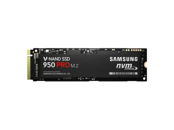 MZ-V5P256 - Samsung 950 PRO 256GB PCI-Express Gen 3.0 x4 NVMe MLC (AES 256-Bit / TCG Opal 2.0) M.2 2280 Solid State Drive