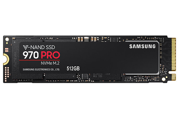 MZ-V7P512BW - Samsung 970 PRO 512GB PCI-Express Gen 3.0 X4 NVMe MLC (AES 256-Bit / TCG Opal 2.0) M.2 2280 Solid State Drive