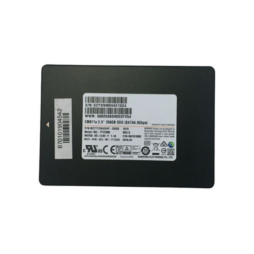 MZ7TY256HDHP-00000 - Samsung CM871a Series 256GB SATA 6Gb/s TLC 2.5-inch Solid State Drive