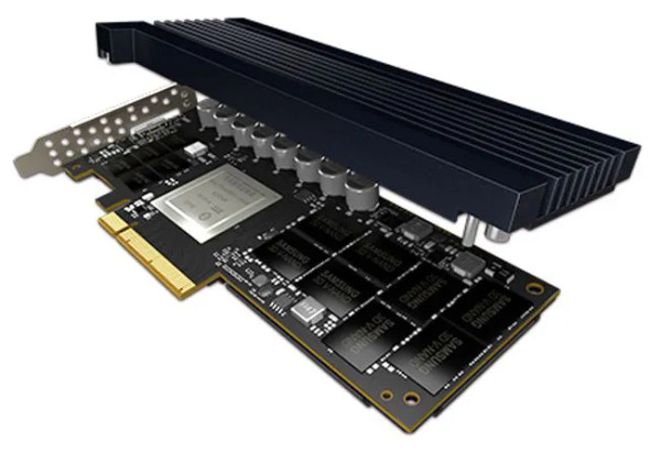 MZPLL1T6HEHP - Samsung PM1725a Series 1.6TB PCI-Express Gen 3.0 X8 NVMe TLC HH-HL AIC Solid State Drive
