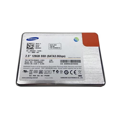 MZ-7PA1280 - Samsung PM810 Series 128GB SATA 3Gb/s MLC 2.5-inch Solid State Drive