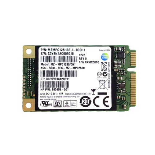 MZ-MPC1280 - Samsung PM830 Series 128GB SATA 6Gb/s MLC MSATA Solid State Drive