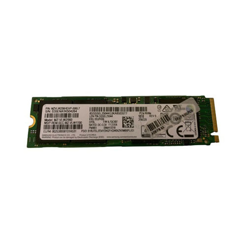 MZ-VLW2560 - Samsung PM961 Series 256GB PCI-Express 3.0 X4 NVMe TLC M.2 2280 Solid State Drive