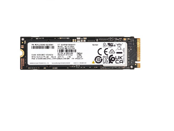 MZ-VL22560 - Samsung PM9A1 Series 256GB PCI Express NVMe 4.0 x4 M.2 2280 Solid State Drive