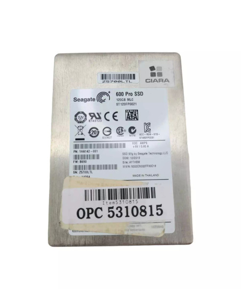 1HA142-001 - Seagate 120GB SATA 6Gb/s MLC 2.5-inch Solid State Drive