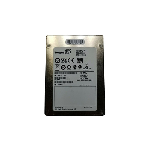 ST200FM0012 - Seagate 200GB SATA III 6Gb/s Hot-Swappable Write Intensive MLC 2.5-inch Solid State Drive