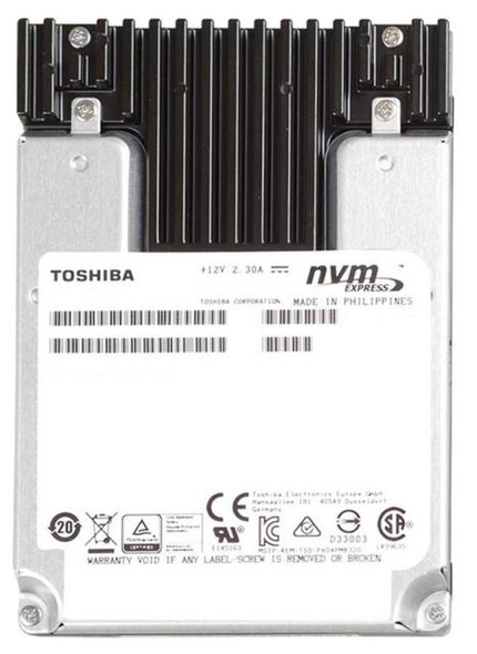 PX05SRB384Y - Toshiba 3.84TB SAS 12Gb/s Read Intensive MLC 2.5-inch Solid State Drive