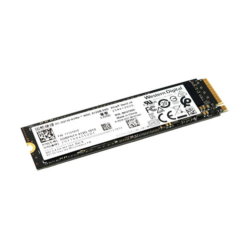 SDBQNTY-512G-1001 - Western Digital 512GB PCI-Express NVMe TLC M.2 2280 Solid State Drive