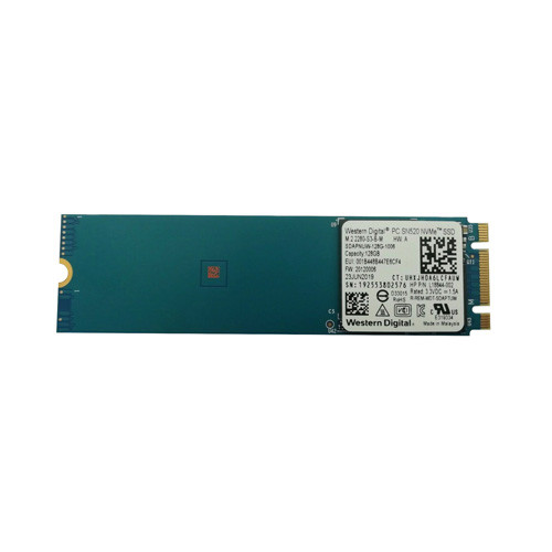 SDAPNUW-128G-1006 - Western Digital SN520 128GB Triple-Level Cell PCI Express NVMe 3.0 x2 M.2 2280 Solid State Drive